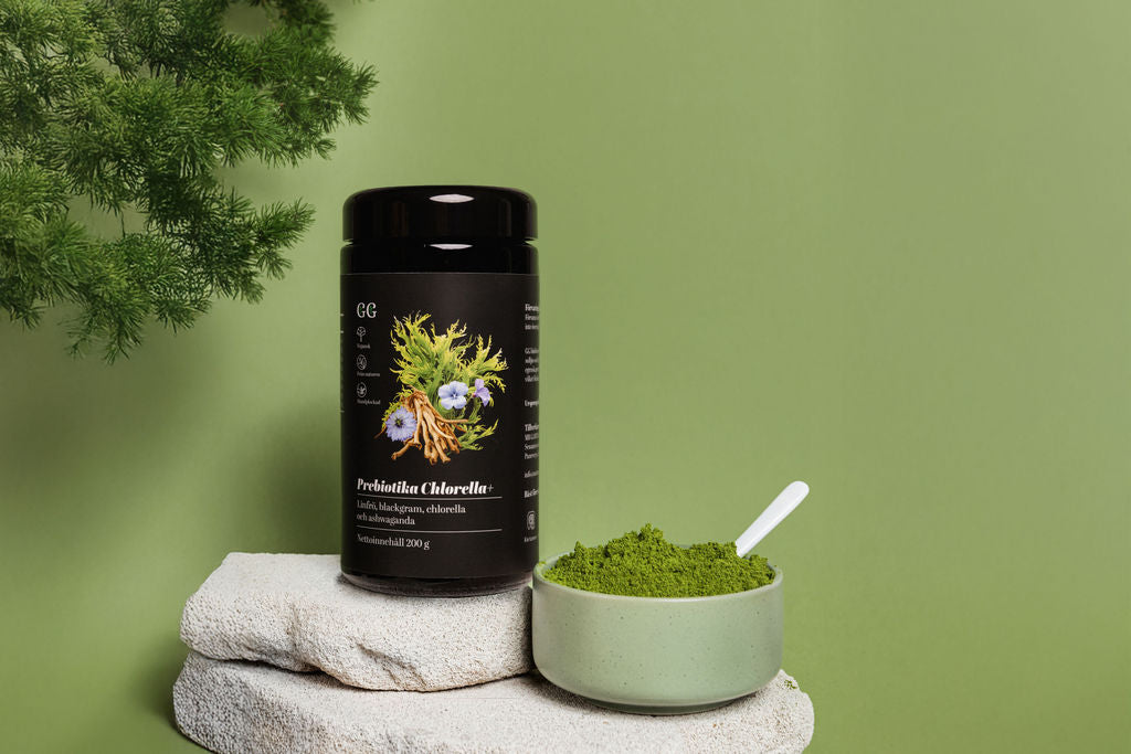 Chlorella med Ashwagandha